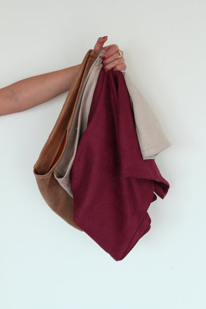 Falda-Short Suede