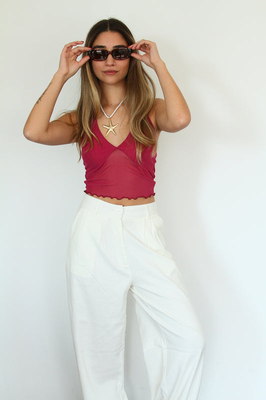 Pantalón Sastrero Lino