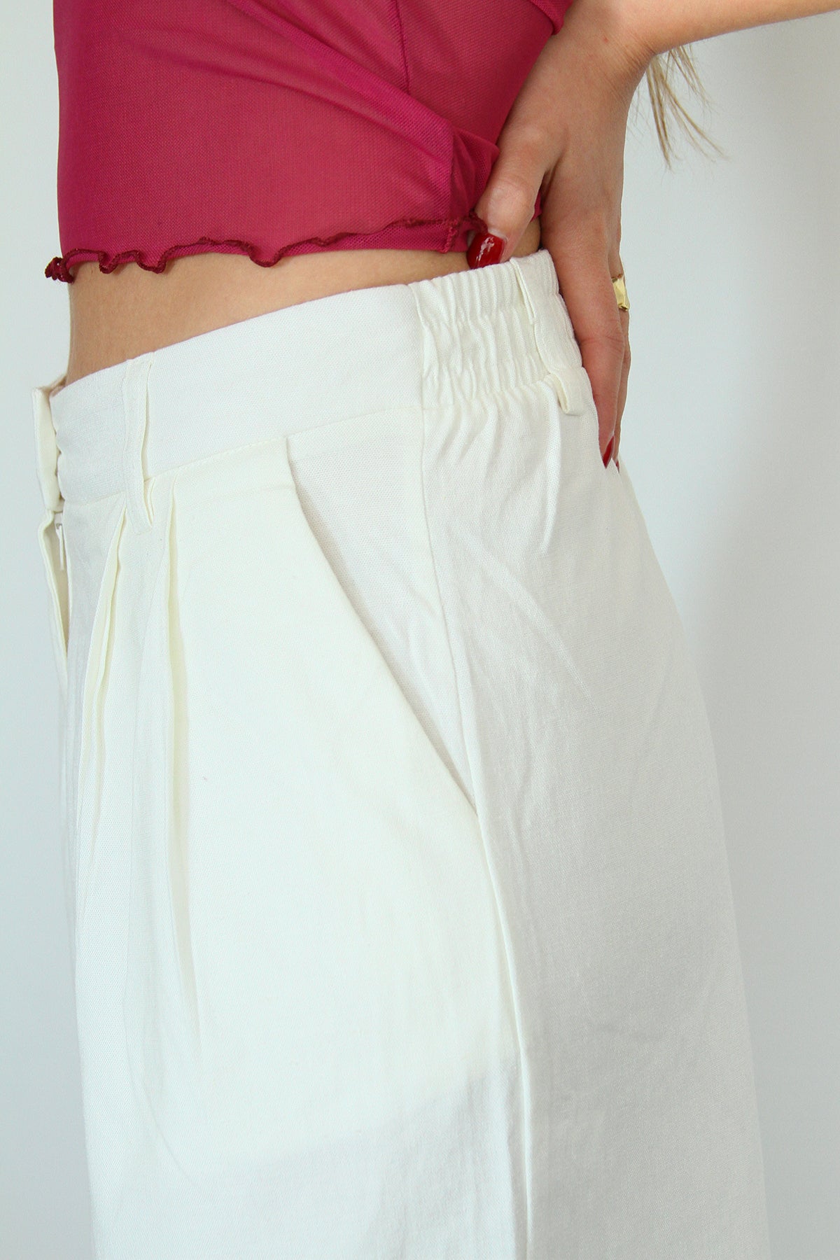 Pantalón Sastrero Lino
