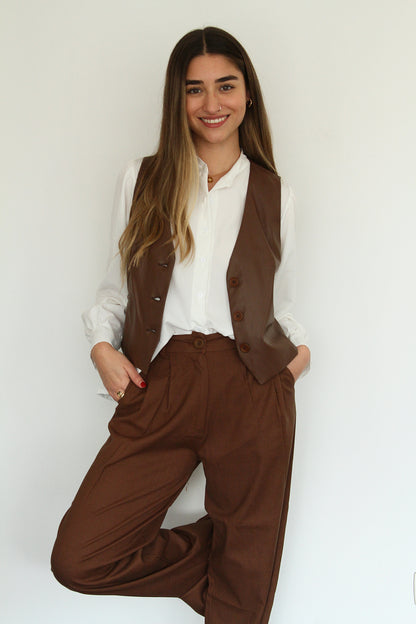 Pantalón Sastrero Lino