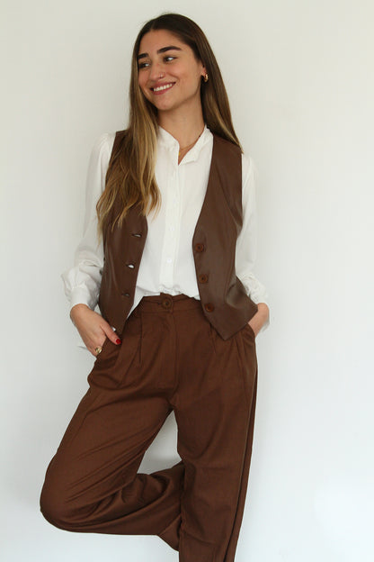 Pantalón Sastrero Lino