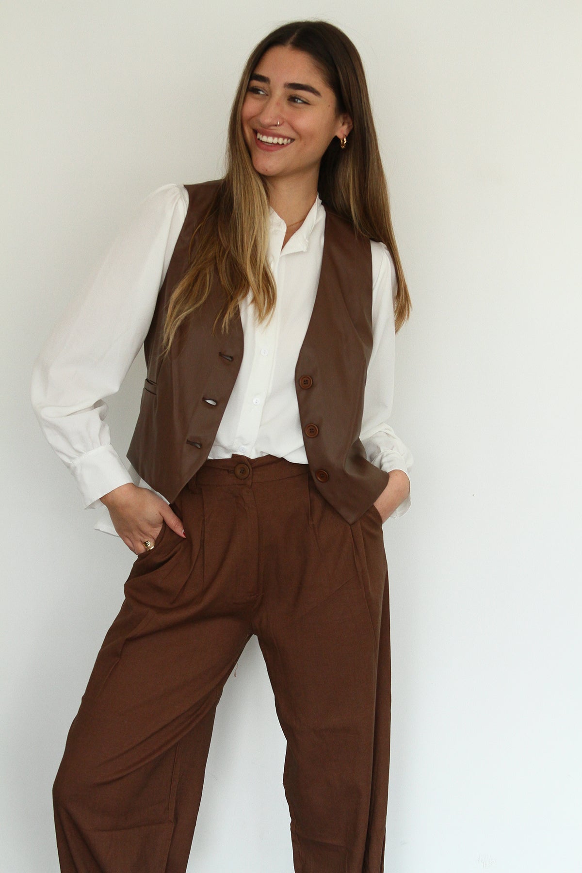 Pantalón Sastrero Lino